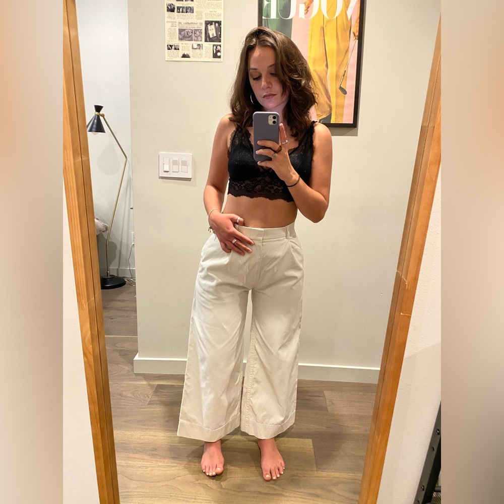 Selling these Sofie D’hoore cream balloon trousers